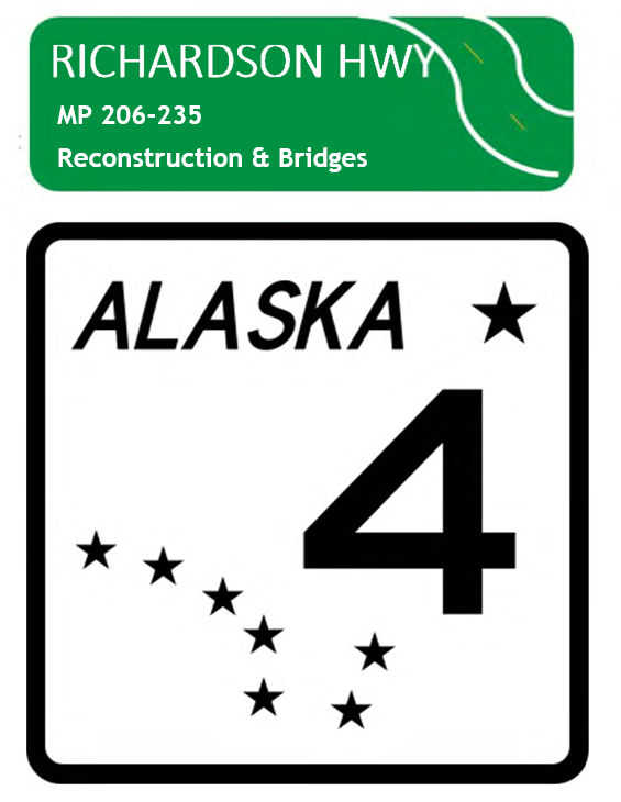 Richardson Highway MP 206-235 Reconstruction & Bridges