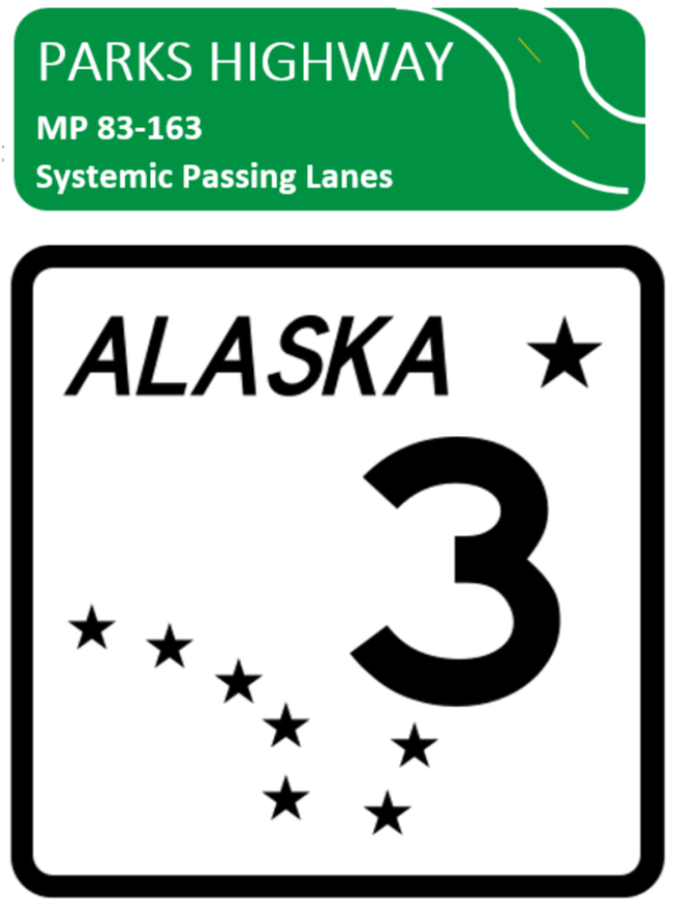 Parks Highway MP 83-163 Systemic Passing Lanes